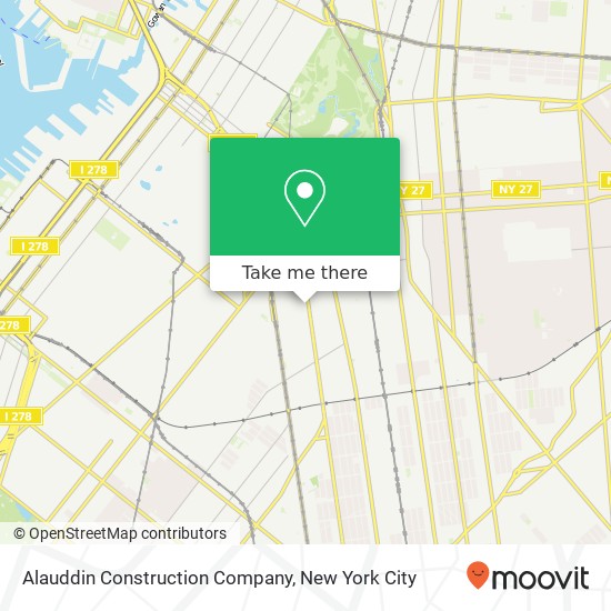 Alauddin Construction Company map