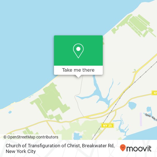 Church of Transfiguration of Christ, Breakwater Rd map