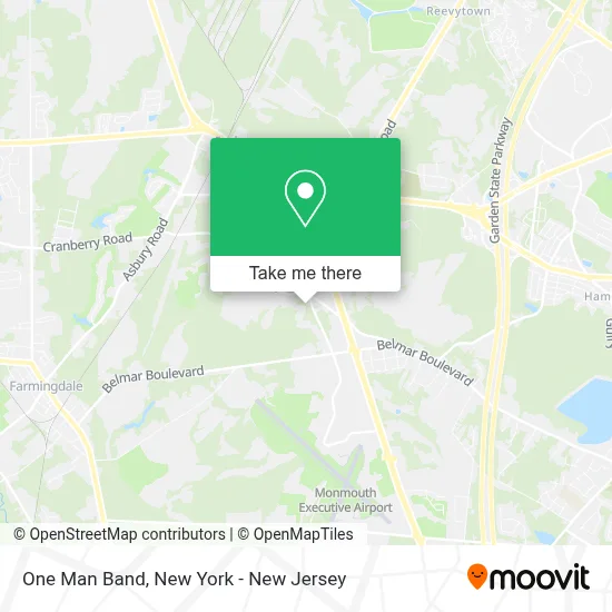 One Man Band map