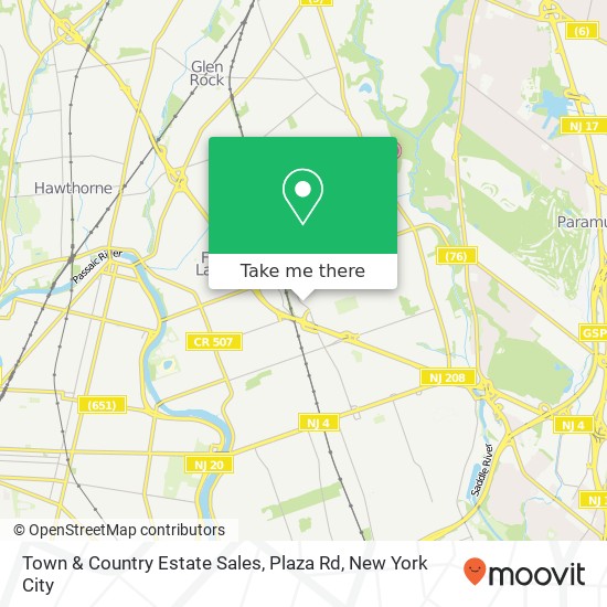 Town & Country Estate Sales, Plaza Rd map