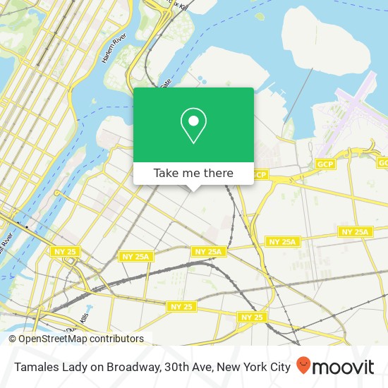 Mapa de Tamales Lady on Broadway, 30th Ave