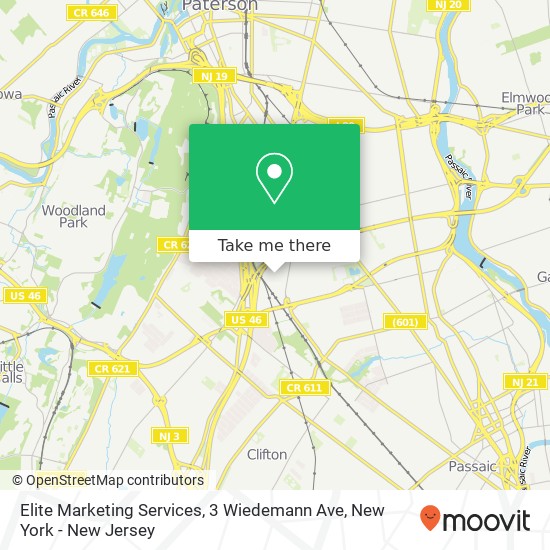 Elite Marketing Services, 3 Wiedemann Ave map