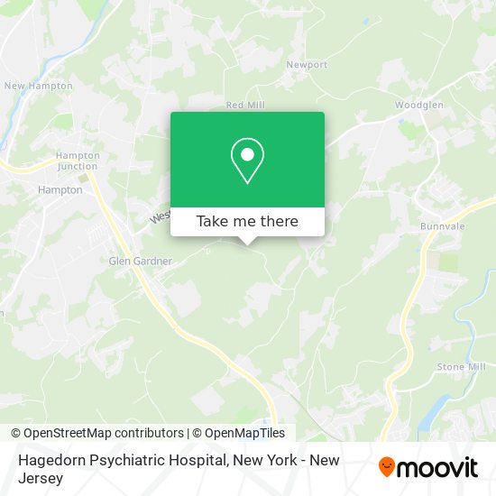 Hagedorn Psychiatric Hospital map