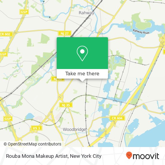 Rouba Mona Makeup Artist map