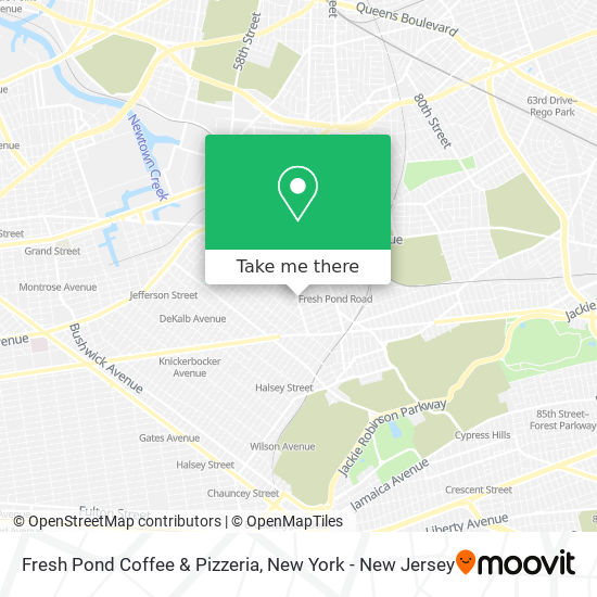 Fresh Pond Coffee & Pizzeria map