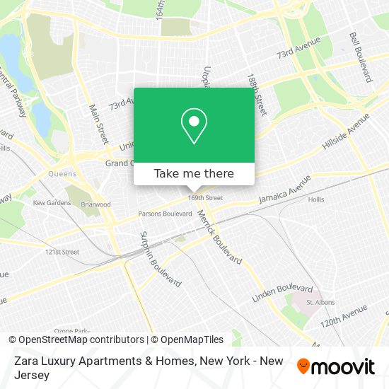 Zara Luxury Apartments & Homes map