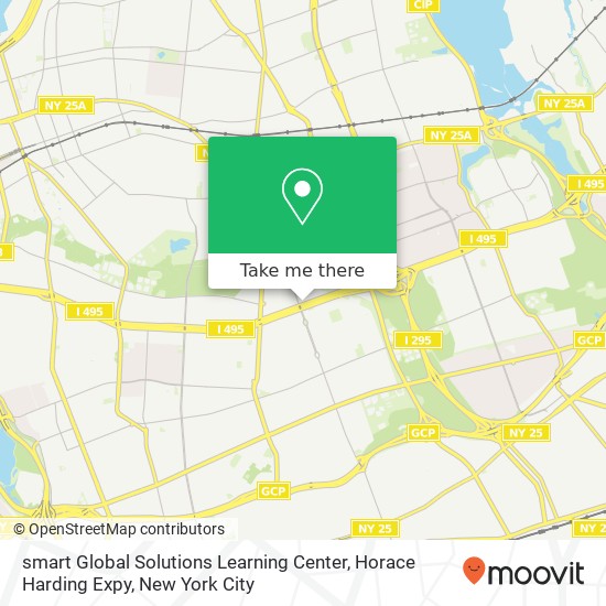 Mapa de smart Global Solutions Learning Center, Horace Harding Expy