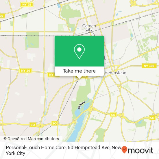 Personal-Touch Home Care, 60 Hempstead Ave map