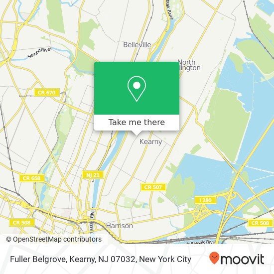 Fuller Belgrove, Kearny, NJ 07032 map