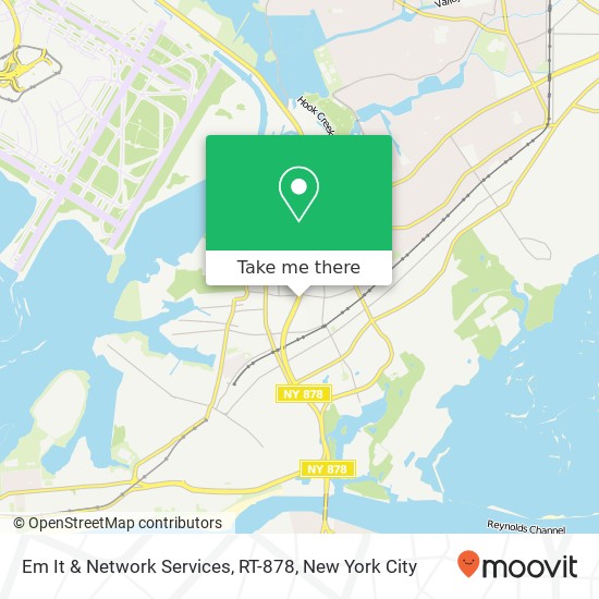 Em It & Network Services, RT-878 map