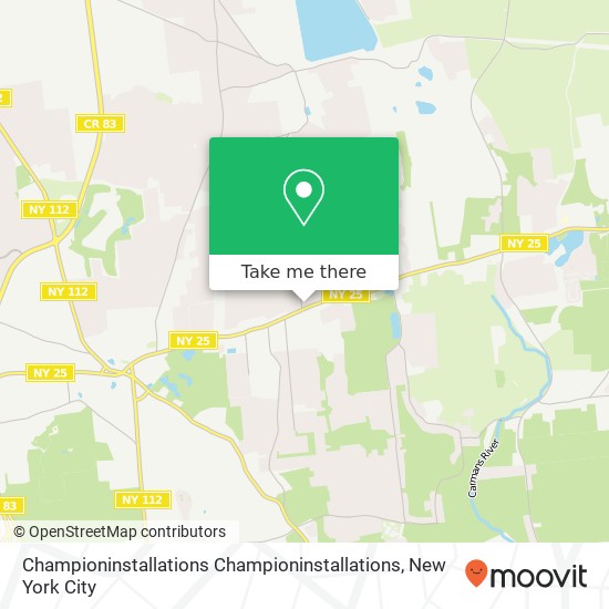 Mapa de Championinstallations Championinstallations