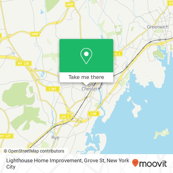 Mapa de Lighthouse Home Improvement, Grove St