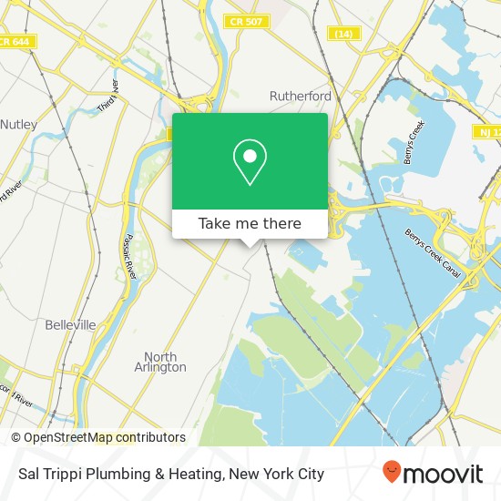 Sal Trippi Plumbing & Heating map