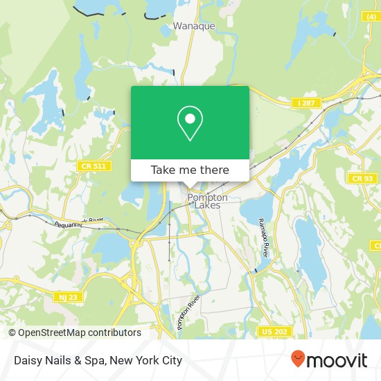 Daisy Nails & Spa map