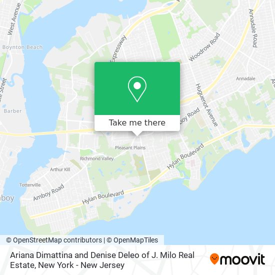 Mapa de Ariana Dimattina and Denise Deleo of J. Milo Real Estate