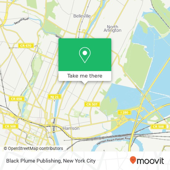 Black Plume Publishing map