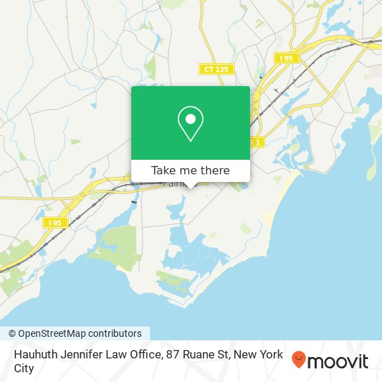 Mapa de Hauhuth Jennifer Law Office, 87 Ruane St