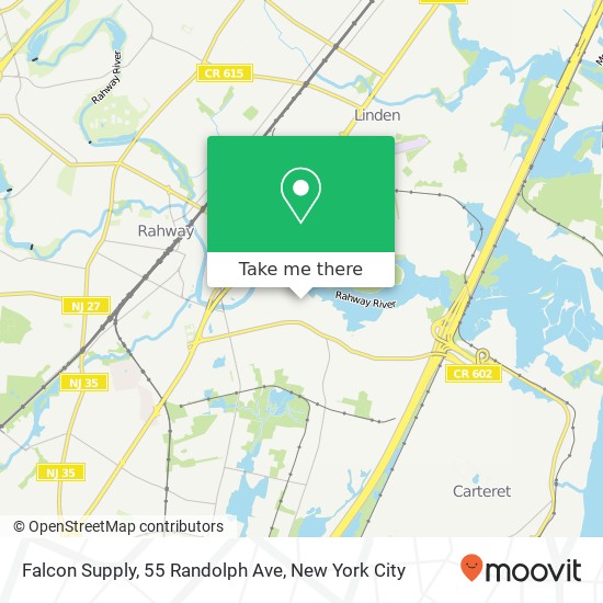 Falcon Supply, 55 Randolph Ave map