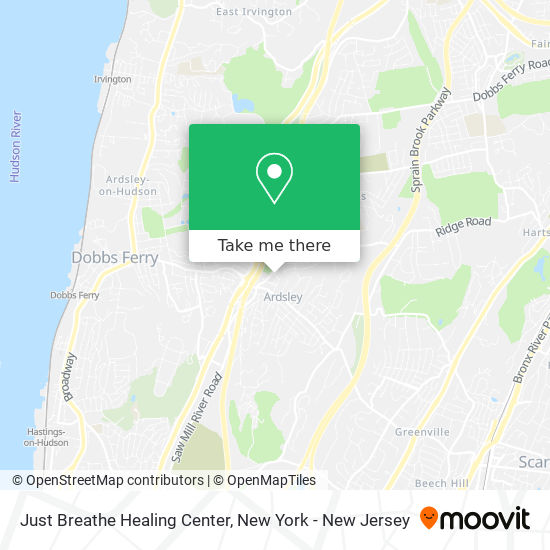 Mapa de Just Breathe Healing Center