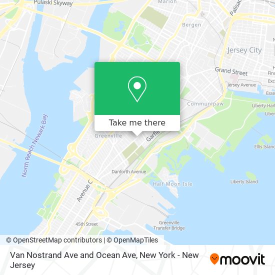 Mapa de Van Nostrand Ave and Ocean Ave