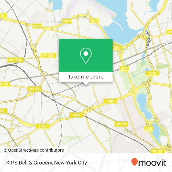 K PS Deli & Grocery map