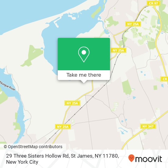 29 Three Sisters Hollow Rd, St James, NY 11780 map