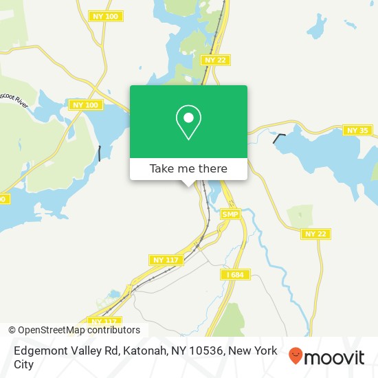 Edgemont Valley Rd, Katonah, NY 10536 map