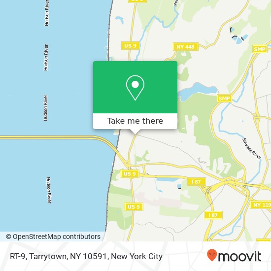 RT-9, Tarrytown, NY 10591 map