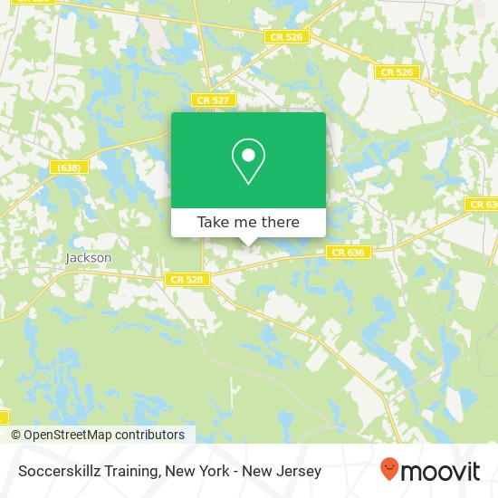 Soccerskillz Training, Rutherford Ct map