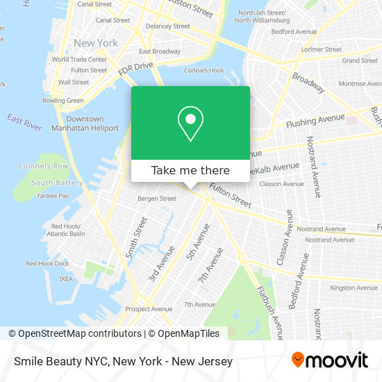 Mapa de Smile Beauty NYC