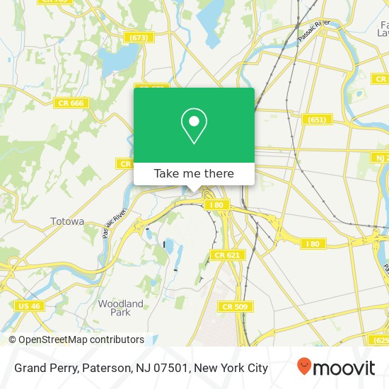Grand Perry, Paterson, NJ 07501 map