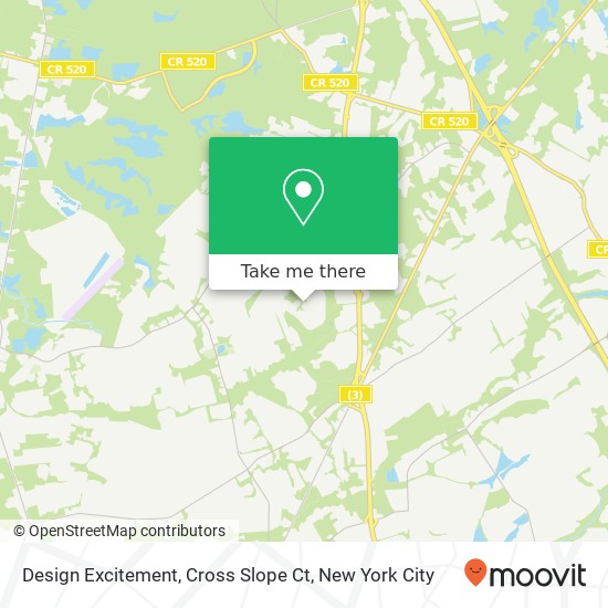 Design Excitement, Cross Slope Ct map