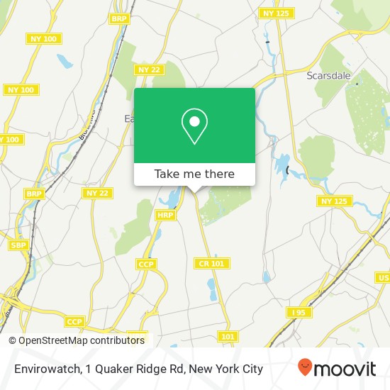 Envirowatch, 1 Quaker Ridge Rd map