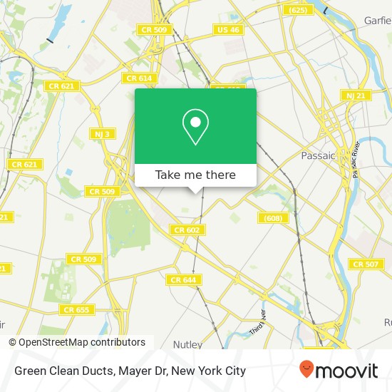 Mapa de Green Clean Ducts, Mayer Dr