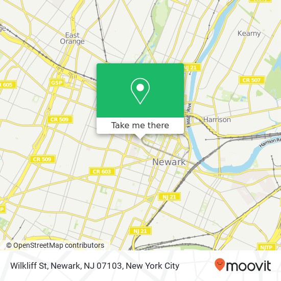 Wilkliff St, Newark, NJ 07103 map