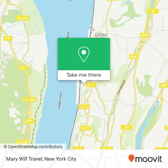 Mary Will Travel map