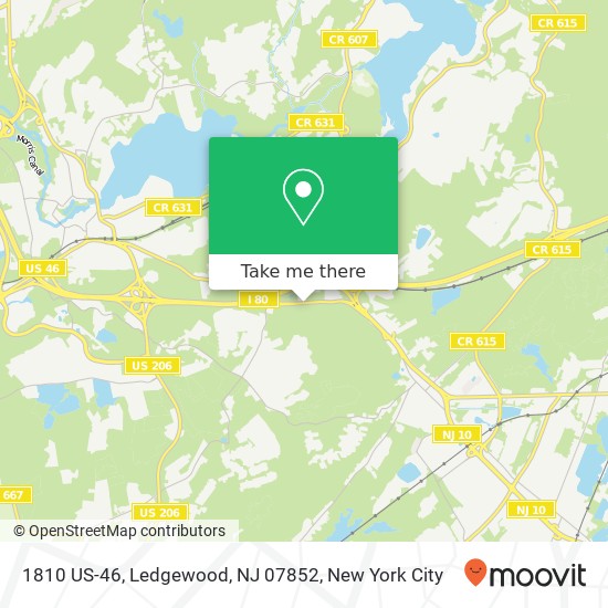 1810 US-46, Ledgewood, NJ 07852 map