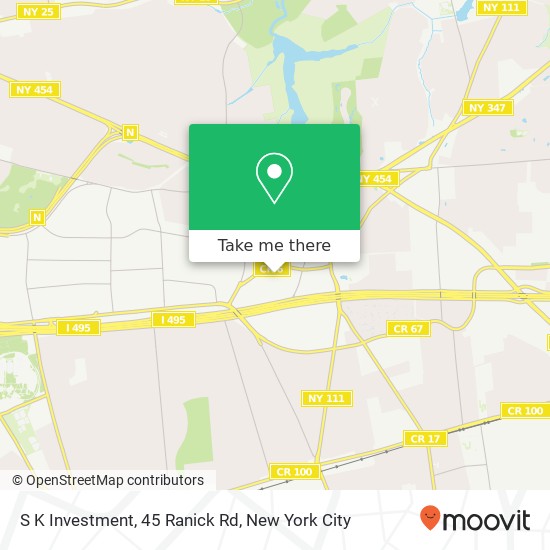 S K Investment, 45 Ranick Rd map