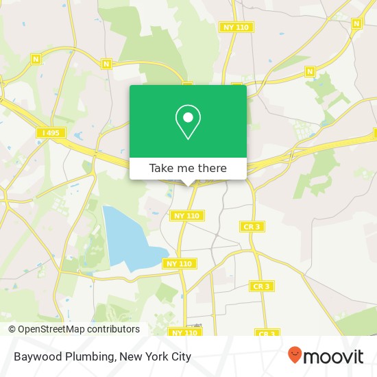 Baywood Plumbing map