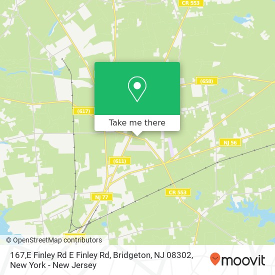 167,E Finley Rd E Finley Rd, Bridgeton, NJ 08302 map