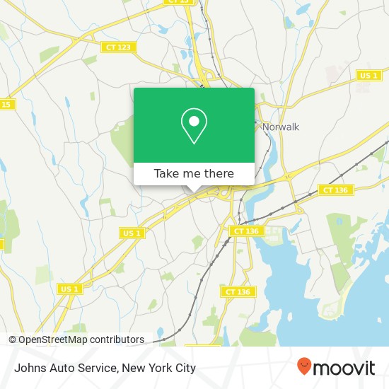 Johns Auto Service map