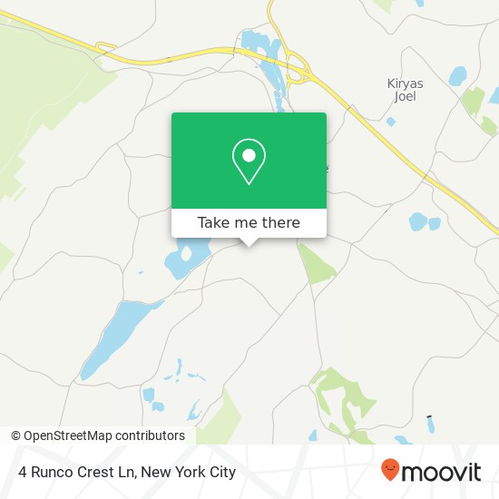 4 Runco Crest Ln, Monroe, NY 10950 map