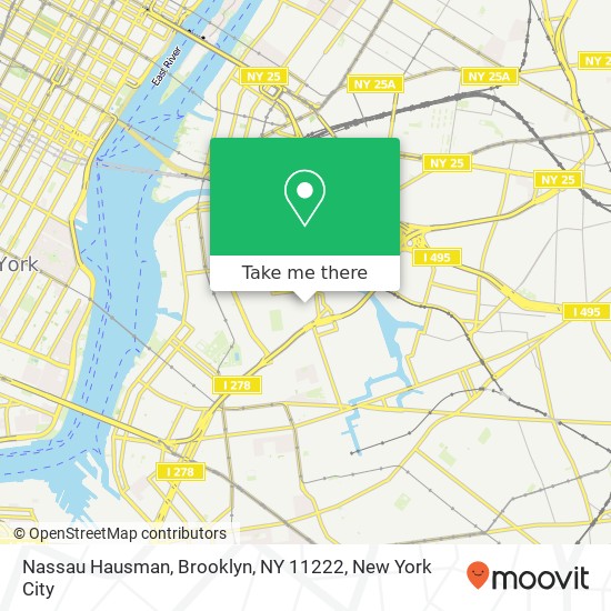 Nassau Hausman, Brooklyn, NY 11222 map