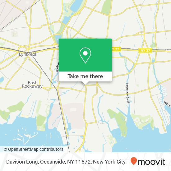 Davison Long, Oceanside, NY 11572 map