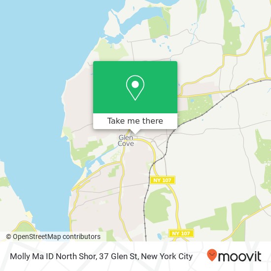 Molly Ma ID North Shor, 37 Glen St map