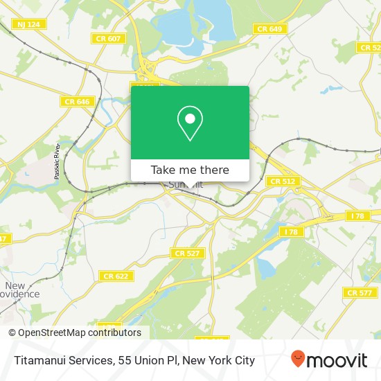 Titamanui Services, 55 Union Pl map