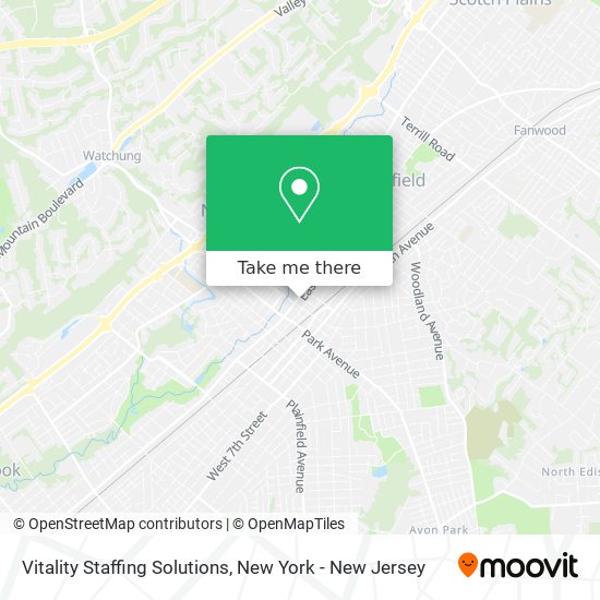 Vitality Staffing Solutions map