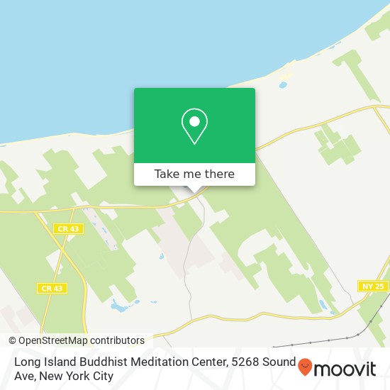 Long Island Buddhist Meditation Center, 5268 Sound Ave map