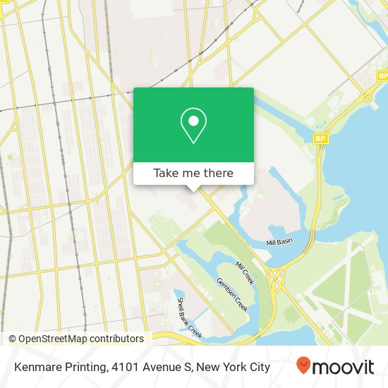 Kenmare Printing, 4101 Avenue S map