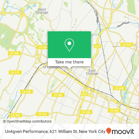 Un4gven Performance, 621 William St map